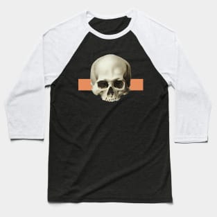 Vintage skull illustration Baseball T-Shirt